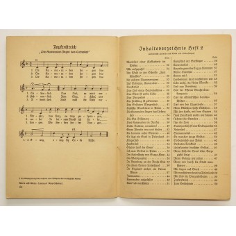 Canzoni militari per i soldati, brochure Das Leid der anteriore. Espenlaub militaria